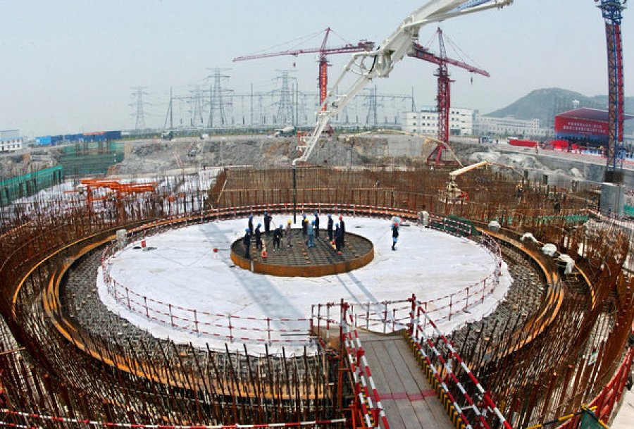 A nuclear plant under construction in Haiyan County, in eastern China, in 2006. China is racing to develop nuclear energy using an abundant element called thorium.